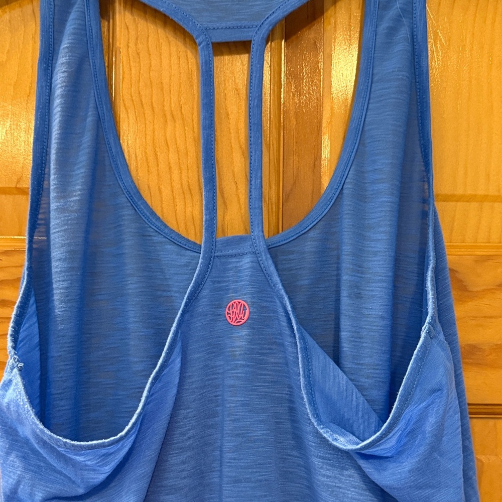 Lilly Pulitzer Blue Racerback Tank - Picture 3 of 4